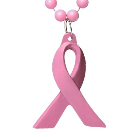 ENDGAME Pink Ribbon Beaded Necklace 12PK EN1522498
